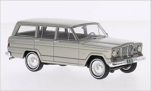 Jeep Wagoneer Base 1/43 GLM metallise beige 1962 miniature