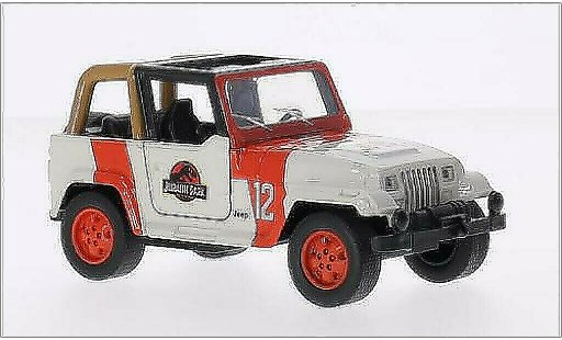 Jeep Wrangler Jurassic Park 1/43 Jada Toys  miniature