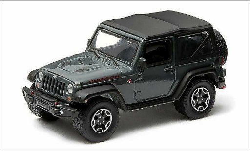 Jeep Wrangler Rubicon 1/64 Greenlight X grise 2014 miniature