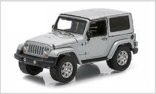Jeep Wrangler Base 1/64 Greenlight grise 2011 miniature