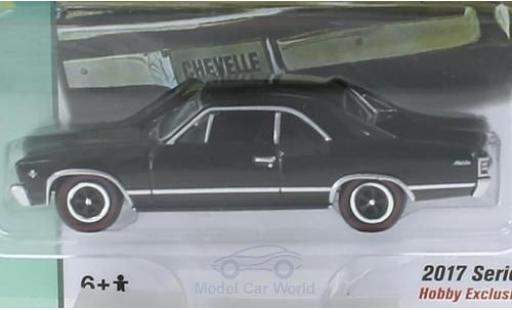 Miniature Chevrolet Chevelle 1967 1/64 Johnny Lightning noire 1967 Chevrolet Chevelle 1967 1/64 Johnny Lightning noire 1967 miniature