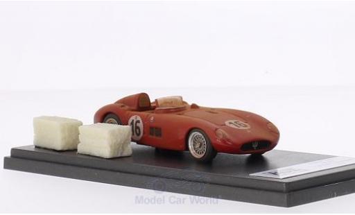 Maserati 300 1/43 Jolly Model S RHD No.16 24h Le Mans 1955 Fahrzeug mit Rennspuren inklusive 2 Strohballen L.Musso/P.Valenzano miniature