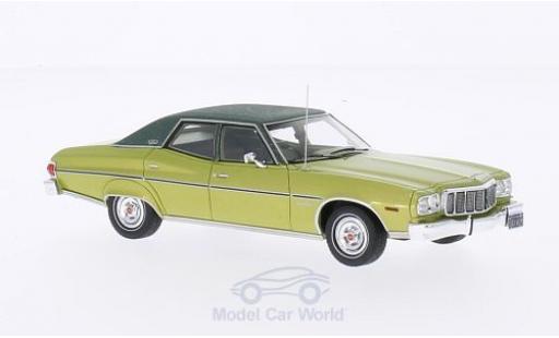 Miniature Ford Gran Torino 1/43 Kess Brougham metallise verte/verte 1976 Ford Gran Torino 1/43 Kess Brougham metallise verte/verte 1976 miniature