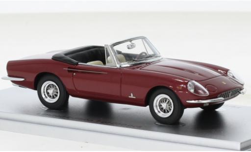 Miniature Ferrari 365 1/43 Kess California Spyder metallise rouge foncé 1966 Ferrari 365 1/43 Kess California Spyder metallise rouge foncé 1966 miniature