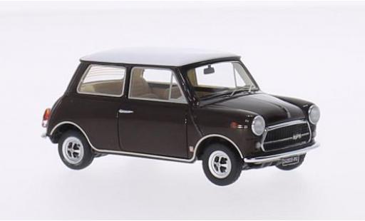Miniature Mini Cooper 1/43 Kess Innocenti 1300 Export marron/blanche 1973 Mini Cooper 1/43 Kess Innocenti 1300 Export marron/blanche 1973 miniature