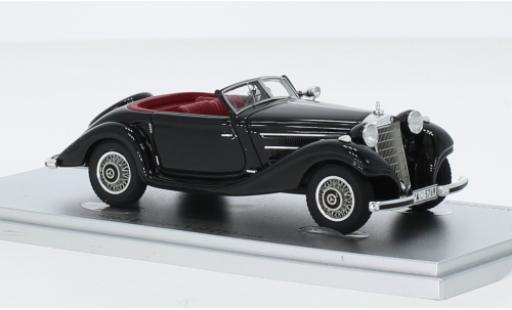 Miniature Mercedes 320 1/43 Kess N (W142) Combination Coupe noire 1938 Mercedes 320 1/43 Kess N (W142) Combination Coupe noire 1938 miniature