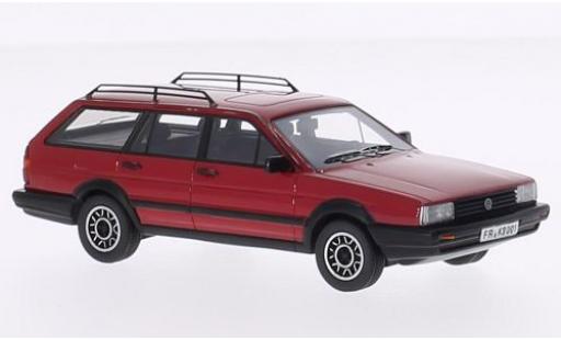 Miniature Volkswagen Passat 1/43 Kess Variant GT Syncro rouge 1985 Volkswagen Passat 1/43 Kess Variant GT Syncro rouge 1985 miniature