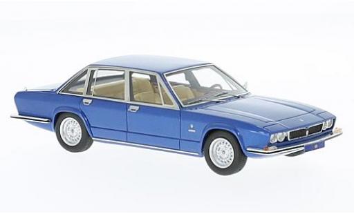 Miniature Maserati Quattroporte 1/43 Kess II Frua metallise bleue König Juan Carlos 1971 Maserati Quattroporte 1/43 Kess II Frua metallise bleue König Juan Carlos 1971 miniature