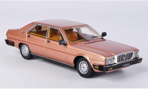 Miniature Maserati Quattroporte 1/43 Kess III 4.9 dkl.-gold 1983 sans Vitrine Maserati Quattroporte 1/43 Kess III 4.9 dkl.-gold 1983 sans Vitrine miniature