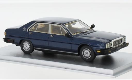 Miniature Maserati Quattroporte 1/43 Kess III 4.9 metallise bleue 1983 Maserati Quattroporte 1/43 Kess III 4.9 metallise bleue 1983 miniature