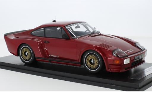 Miniature Porsche 993 Turbo 1/18 Kess 911 (930) Biturbo 3.3 Almeras metallise rouge 1 Porsche 993 Turbo 1/18 Kess 911 (930) Biturbo 3.3 Almeras metallise rouge 1 miniature
