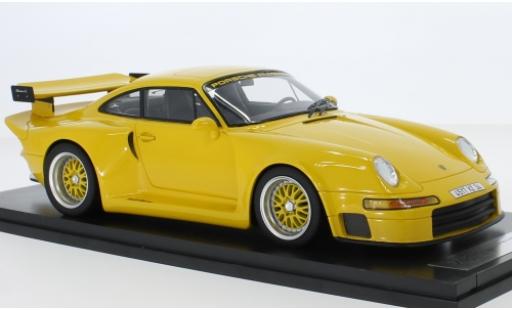 Miniature Porsche 993 1/18 Kess 911 () Almeras jaune Porsche 993 1/18 Kess 911 () Almeras jaune miniature