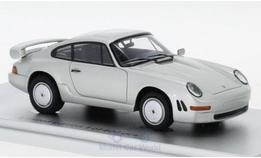 Miniature Porsche 930 1/43 Kess 911 Carrera 3.2 E19 grise 1984 Porsche 930 1/43 Kess 911 Carrera 3.2 E19 grise 1984 miniature
