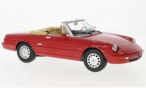Miniature Alfa Romeo Spider 1/18 KK Scale 4 rouge 1990 Alfa Romeo Spider 1/18 KK Scale 4 rouge 1990 miniature