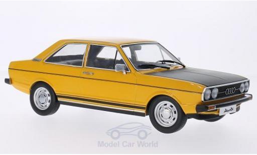 Miniature Audi 80 1/18 KK Scale GTE jaune/matt-noire Türen und Hauben sind nicht zu öffnen Audi 80 1/18 KK Scale GTE jaune/matt-noire Türen und Hauben sind nicht zu öffnen miniature