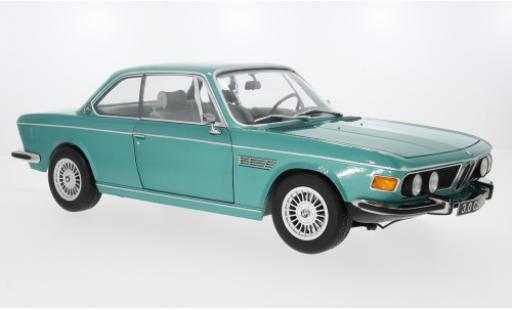 Bmw 3.0 1/12 KK Scale CSI (E9) turquoise 1971 1:12 miniature