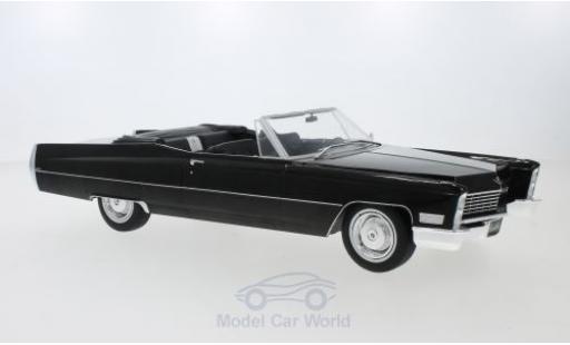 Miniature Cadillac Deville 1/18 KK Scale DeVille Cabriolet noire 1968 Cadillac Deville 1/18 KK Scale DeVille Cabriolet noire 1968 miniature