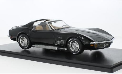 Miniature Chevrolet Corvette 1/18 KK Scale (C3) metallise noire 1972 1:18 Chevrolet Corvette 1/18 KK Scale (C3) metallise noire 1972 1:18 miniature