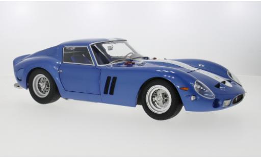 Ferrari 250 1/12 KK Scale GTO bleue/blanche 1962 1:12 miniature