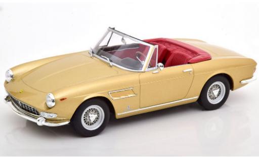 Miniature Ferrari 275 1/18 KK Scale GTS Pininfarina Spyder gold 1964 mit abnehmbarem Softtop Ferrari 275 1/18 KK Scale GTS Pininfarina Spyder gold 1964 mit abnehmbarem Softtop miniature