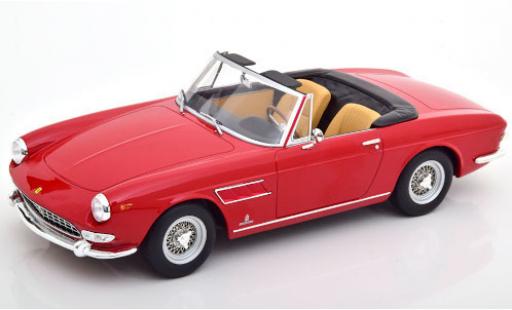 Miniature Ferrari 275 1/18 KK Scale GTS Pininfarina Spyder rouge 1964 Softtop liegt bei Interieurfarbe: Beige Ferrari 275 1/18 KK Scale GTS Pininfarina Spyder rouge 1964 Softtop liegt bei Interieurfarbe: Beige miniature