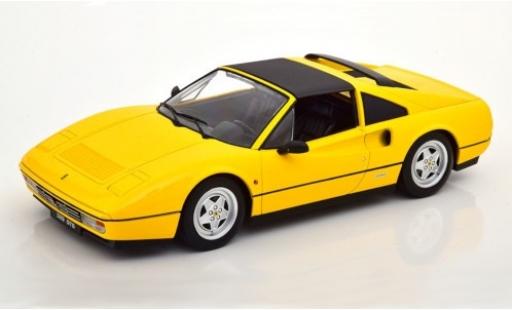 Miniature Ferrari 328 1/18 KK Scale GTS jaune 1985 Targadach détachable Ferrari 328 1/18 KK Scale GTS jaune 1985 Targadach détachable miniature