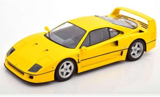 Miniature Ferrari F40 1/18 KK Scale jaune 1987 Ferrari F40 1/18 KK Scale jaune 1987 miniature