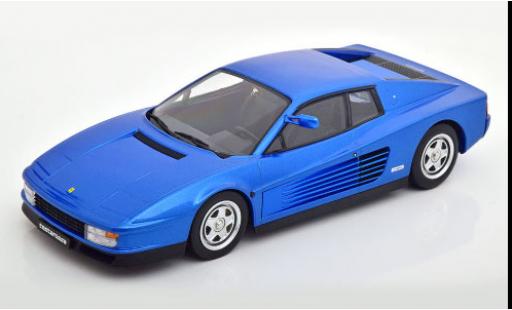 Miniature Ferrari Testarossa 1/18 KK Scale metallise bleue 1984 Monospecchio US-Version Ferrari Testarossa 1/18 KK Scale metallise bleue 1984 Monospecchio US-Version miniature