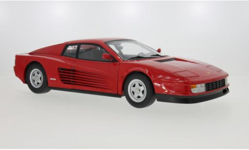 Ferrari Testarossa 1/12 KK Scale rouge 1986 1:12 miniature