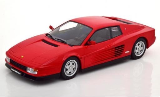 Miniature Ferrari Testarossa 1/18 KK Scale rouge 1986 Ferrari Testarossa 1/18 KK Scale rouge 1986 miniature