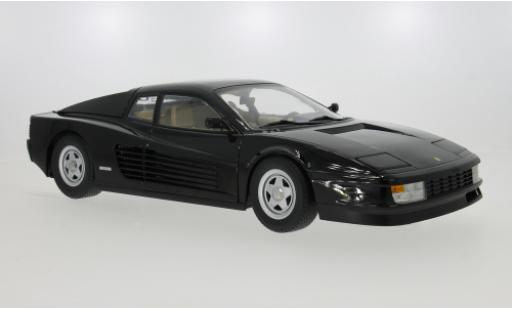 Ferrari Testarossa 1/12 KK Scale noire 1986 1:12 miniature