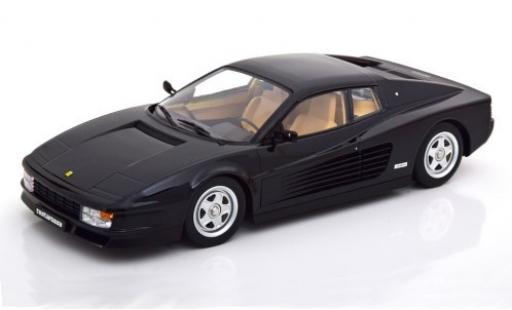 Miniature Ferrari Testarossa 1/18 KK Scale noire 1986 Ferrari Testarossa 1/18 KK Scale noire 1986 miniature
