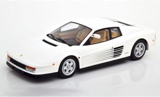 Miniature Ferrari Testarossa 1/18 KK Scale blanche 1984 Monospecchio US-Version Ferrari Testarossa 1/18 KK Scale blanche 1984 Monospecchio US-Version miniature