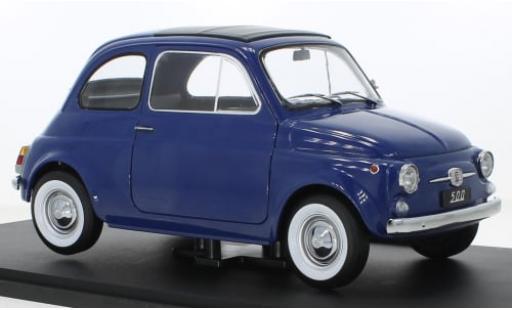 Fiat 500 1/12 KK Scale bleue 1968 1:12 miniature