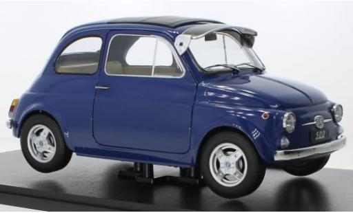 Fiat 500 1/12 KK Scale F Custom bleue 1968 1:12 miniature