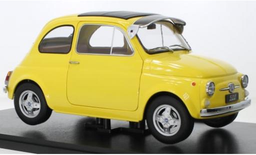 Fiat 500 1/12 KK Scale F Custom jaune 1968 1:12 miniature