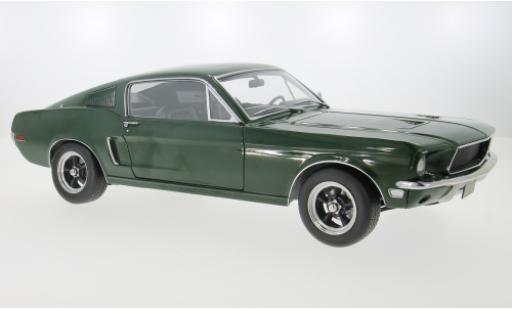 Miniature Ford Mustang 1/12 KK Scale GT Fastback verte 1968 1:12 Ford Mustang 1/12 KK Scale GT Fastback verte 1968 1:12 miniature