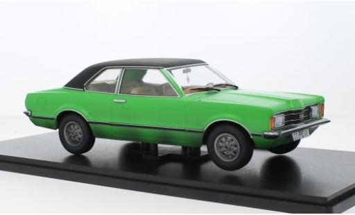 Miniature Ford Taunus 1/18 KK Scale GXL (TC1) verte/noire 1971 1:18 Ford Taunus 1/18 KK Scale GXL (TC1) verte/noire 1971 1:18 miniature
