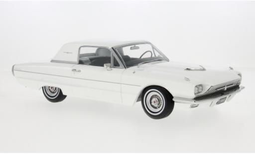 Miniature Ford Thunderbird 1/18 KK Scale Coupe blanche 1966 1:18 Ford Thunderbird 1/18 KK Scale Coupe blanche 1966 1:18 miniature