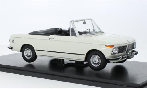 Miniature Bmw 1600 1/18 KK Scale -2 cabriolet blanche 1968 Bmw 1600 1/18 KK Scale -2 cabriolet blanche 1968 miniature