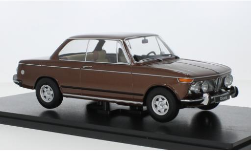 Miniature Bmw 2000 1/18 KK Scale ti Diana metallise brun 1970 Bmw 2000 1/18 KK Scale ti Diana metallise brun 1970 miniature