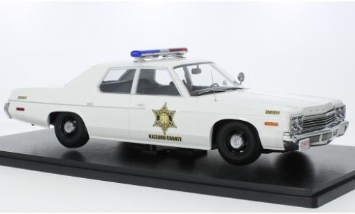 Miniature Dodge Monaco 1/18 KK Scale Hazzard County Sheriff 1974 Dodge Monaco 1/18 KK Scale Hazzard County Sheriff 1974 miniature