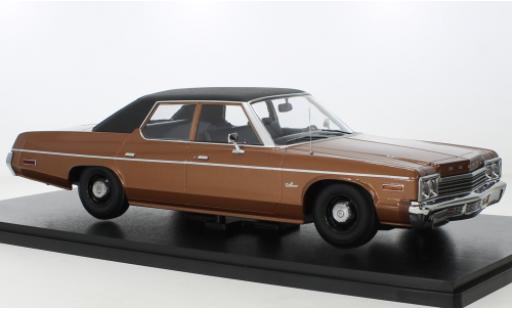 Miniature Dodge Monaco 1/18 KK Scale metallise marron/noire 1974 Dodge Monaco 1/18 KK Scale metallise marron/noire 1974 miniature