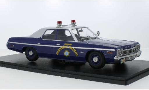 Miniature Dodge Monaco 1/18 KK Scale Nevada autoroute Patrol 1974 Dodge Monaco 1/18 KK Scale Nevada autoroute Patrol 1974 miniature