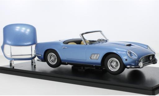 Miniature Ferrari 250 1/18 KK Scale GT California Spyder metallise bleu clair 1960 Ferrari 250 1/18 KK Scale GT California Spyder metallise bleu clair 1960 miniature