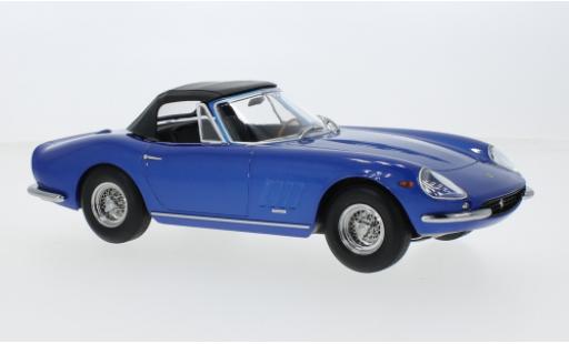 Miniature Ferrari 275 1/18 KK Scale GTB/4 NART Spyder metallise bleu 1967 Ferrari 275 1/18 KK Scale GTB/4 NART Spyder metallise bleu 1967 miniature