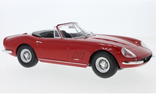 Miniature Ferrari 275 1/18 KK Scale GTB/4 NART Spyder rouge 1967 Ferrari 275 1/18 KK Scale GTB/4 NART Spyder rouge 1967 miniature