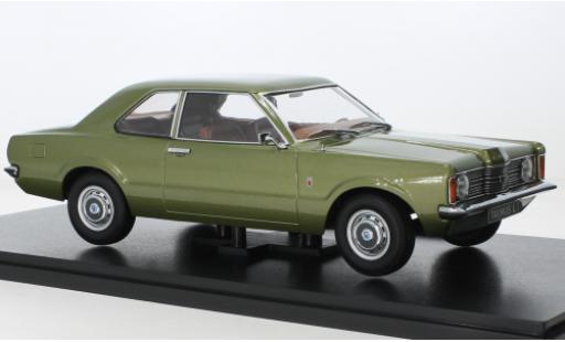 Miniature Ford Taunus 1/18 KK Scale 1300 L (TC1) metallise vert 1971 Ford Taunus 1/18 KK Scale 1300 L (TC1) metallise vert 1971 miniature