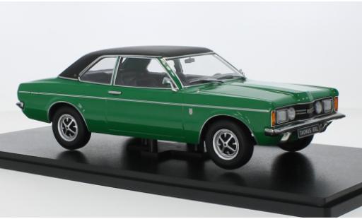 Miniature Ford Taunus 1/18 KK Scale 2000 GXL (TC1) vert/matte-noire 1971 Ford Taunus 1/18 KK Scale 2000 GXL (TC1) vert/matte-noire 1971 miniature