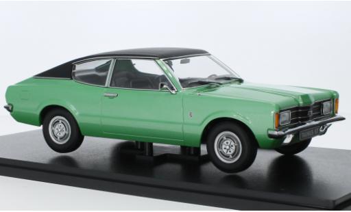 Miniature Ford Taunus 1/18 KK Scale (TC I) GT Coupe metallise vert/noire 1971 Ford Taunus 1/18 KK Scale (TC I) GT Coupe metallise vert/noire 1971 miniature